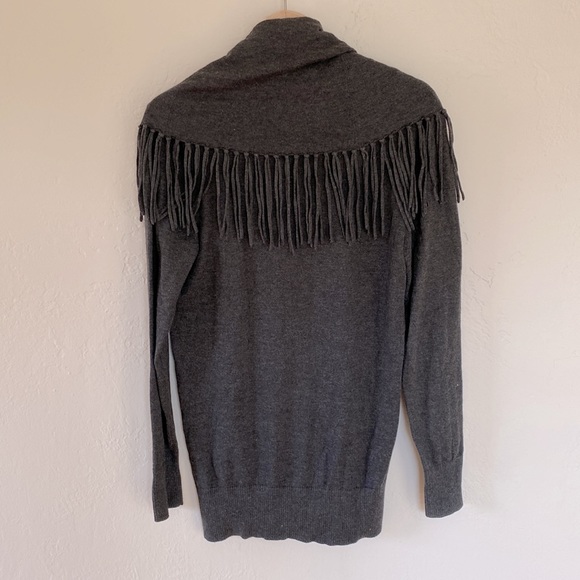 Michael Kors✨Fringe Cowl Neck Sweater - Picture 5 of 6